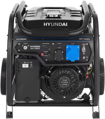 Бензиновый генератор Hyundai HHY 7050FE фото #5