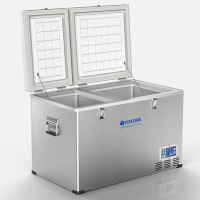 Компрессорный автохолодильник ICE CUBE IC100/106 литров фото #2