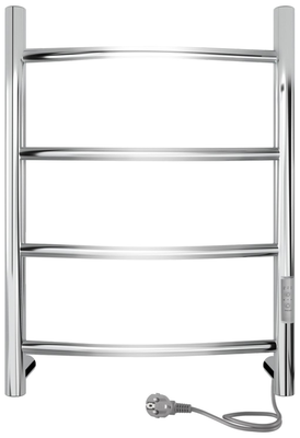 Электрический полотенцесушитель INDIGO Arc Lux б/п (el) 60/40 Полиров.