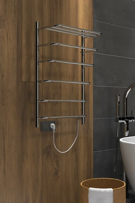 Электрический полотенцесушитель INDIGO Hit (el) 80/50 Полиров. фото #3