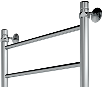 Водяной полотенцесушитель INDIGO Line б/п (н.р.1) 80/50 Gun Metal фото #3