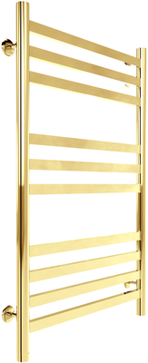 Водяной полотенцесушитель INDIGO Slim б/п (в.р.1/2) 80/50 Золото фото #2