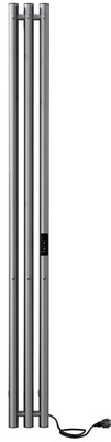 Электрический полотенцесушитель INDIGO Style 3 (el) 120/13 Graphite Metallic