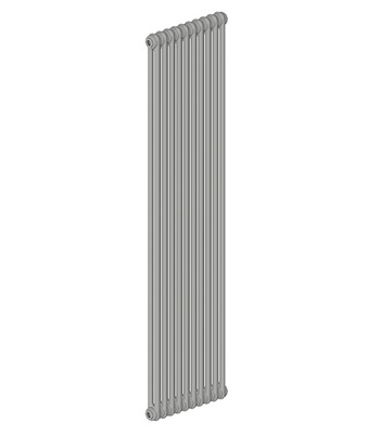 Стальной трубчатый радиатор 2-колончатый IRSAP TESI 21800/10 Т30 cod.03 (серый Манхэттен) (RR218001003A430N01)