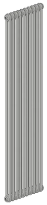Стальной трубчатый радиатор 2-колончатый IRSAP TESI 21800/10 Т30 cod.03 (серый Манхэттен) (RR218001003A430N01)