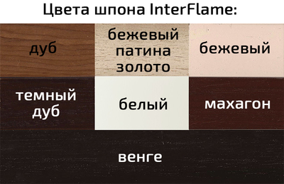 Каменный камин (портал+очаг) InterFlame Exter M / Экстер М с очагом Foton 23 фото #8