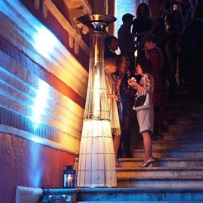 Газовый уличный обогреватель мощностью 11-12 кВт Italkero Dolce Vita ручное управление фото #5