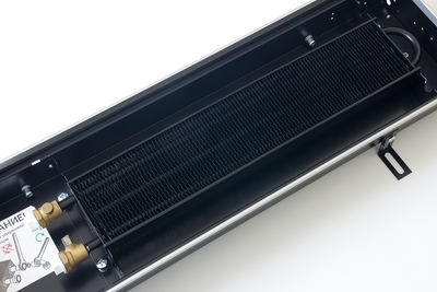 Внутрипольный конвектор длиной 1,6 м - 2 м KVZ Vent 230-140-1900-2V фото #4