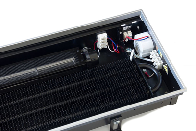 Внутрипольный конвектор длиной 2,1 м - 3 м KVZ Vent 230-80-2300-5V фото #3
