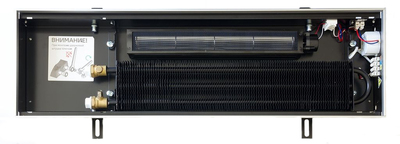 Внутрипольный конвектор длиной 1,6 м - 2 м KVZ Vent 360-70-1800-2V