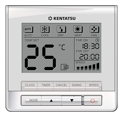 Кассетный тепловой насос Kentatsu KSVQ140HFAN3/KSUT140HFAN3/-40 фото #3