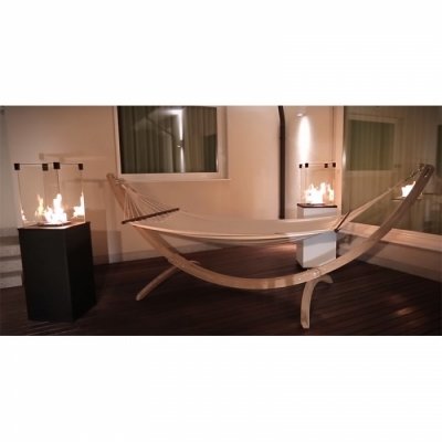 Газовый уличный обогреватель мощностью 8-10 кВт Kratki PATIO/M/G31/37MBAR/S - сталь, с ручным управлением фото #4