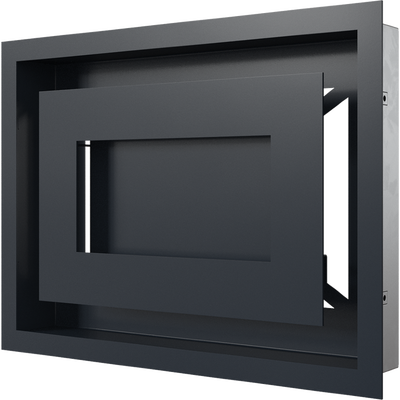 Вентиляционная решетка Kratki WIND Графитовая 22х30