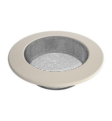 Вентиляционная решетка для камина Kratki КРУГЛАЯ бежевая д.125 FI/125K фото #2