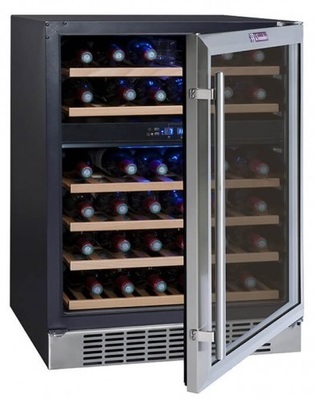 Встраиваемый винный шкаф 22-50 бутылок LaSommeliere CVDE46-2 фото #2