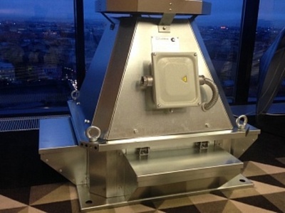 Крышный вентилятор LUFTKON KVR-V/D-1100-2h/400°С-15,0/750 фото #4