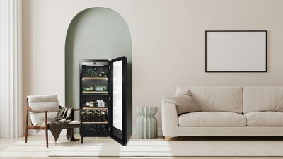 Отдельностоящий винный шкаф 101-200 бутылок LaSommeliere APOGEE145DZ фото #6