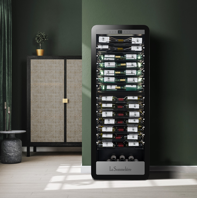 Отдельностоящий винный шкаф 101-200 бутылок LaSommeliere APOGEE185DZPRO фото #4