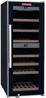 Отдельностоящий винный шкаф 22-50 бутылок LaSommeliere ECS40.2Z
