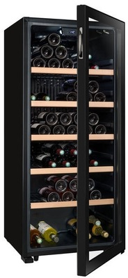 Отдельностоящий винный шкаф 101-200 бутылок LaSommeliere LS117BLACK фото #6