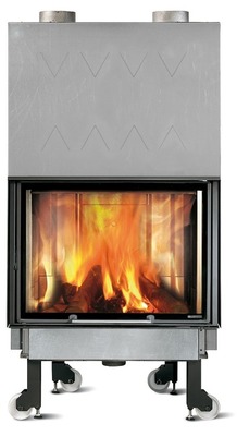 Фронтальная дровяная топка La Nordica Monoblocco in Ironker 750 Piano