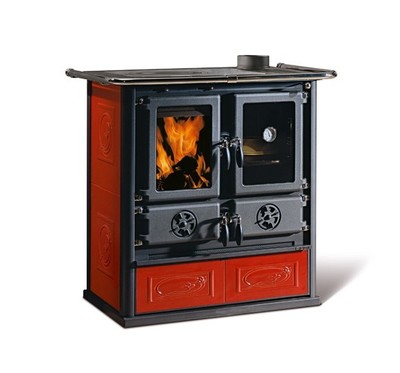 Дровяная печь La Nordica Rosetta BII Liberty BO (бордовый)