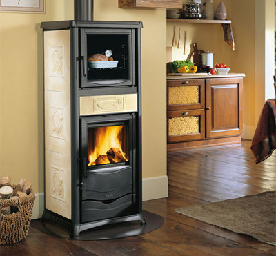 Дровяная печь La Nordica Rossella Plus Forno EVO Liberty PЕ (бежевый) фото #2