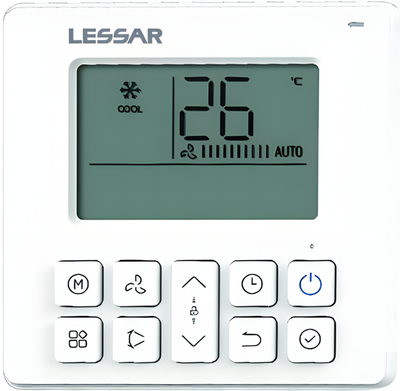 Кассетный кондиционер Lessar LS-HE12BCWE2/LU-HE12UWE2/LZ-B4CUB фото #3