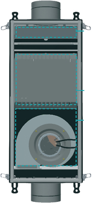 Приточная вентиляционная установка Lessar LV-DECU-1000-E-7,6-EC-GTC-E63 фото #2