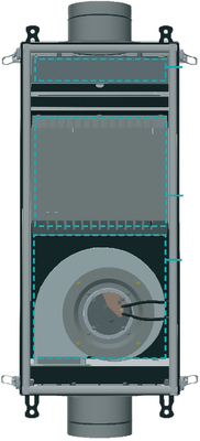 Приточная вентиляционная установка Lessar LV-DECU-350-E-2,8-EC-GTC-E63 фото #2