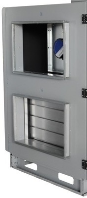 Приточно-вытяжная вентиляционная установка Lessar LV-RACU 3500 HWR-0-1 EC-RHX E15 фото #2