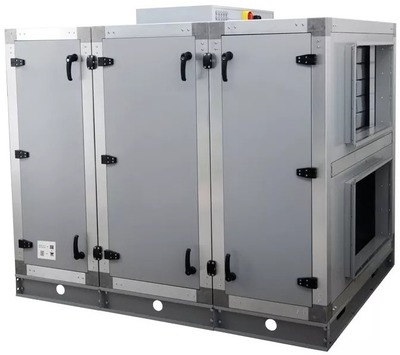 Приточно-вытяжная вентиляционная установка Lessar LV-RACU 5500 HER-15,0-3 EC-RHX E15