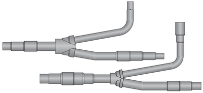 Комплект разветвителей Lessar LZ-VVTR15