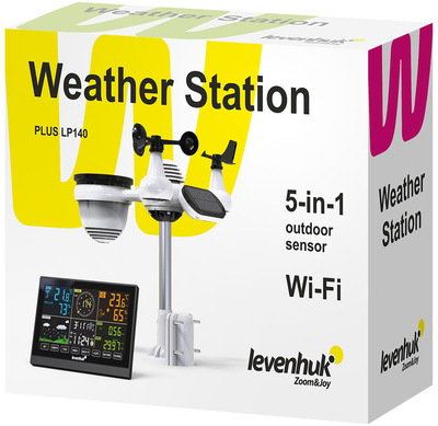 Цифровая метеостанция с радиодатчиком Levenhuk Wezzer PLUS LP140 фото #3