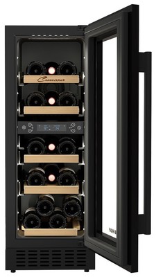 Встраиваемый винный шкаф 12-21 бутылка Libhof CXD-16 Black фото #4