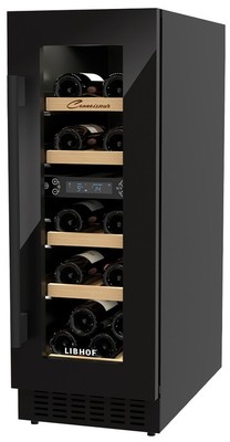 Встраиваемый винный шкаф 12-21 бутылка Libhof CXD-16 Black фото #5