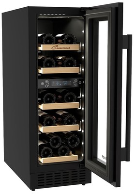 Встраиваемый винный шкаф 12-21 бутылка Libhof CXD-16 Black фото #8