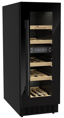 Встраиваемый винный шкаф 12-21 бутылка Libhof CXD-16 Black