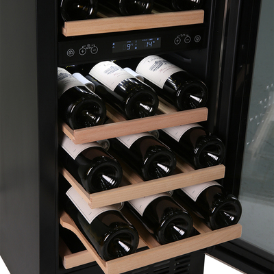 Встраиваемый винный шкаф 22-50 бутылок Libhof CXD-28 Silver фото #5