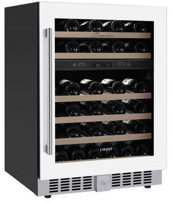 Встраиваемый винный шкаф 22-50 бутылок Libhof CXD-46 White