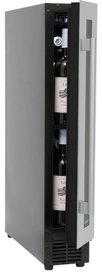 Встраиваемый винный шкаф до 12 бутылок Libhof CX-9 Silver фото #4