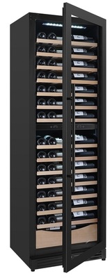 Отдельностоящий винный шкаф 101-200 бутылок Libhof SMD-110 slim black фото #5