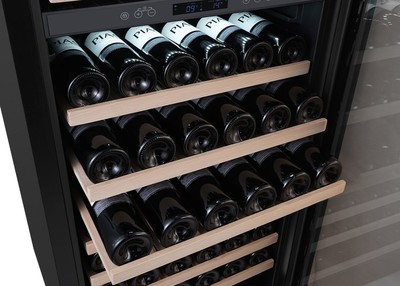 Отдельностоящий винный шкаф 101-200 бутылок Libhof SMD-165 Black фото #6