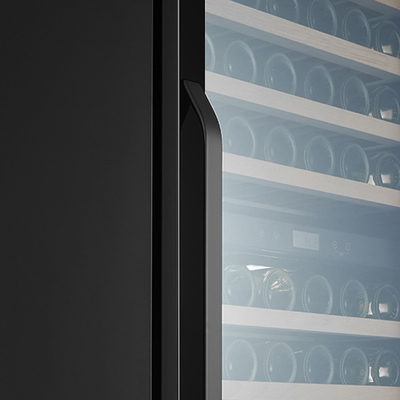 Отдельностоящий винный шкаф 101-200 бутылок Libhof SOT-152 Black фото #7
