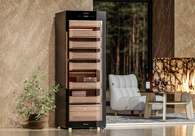 Шкаф-хьюмидор MEYVEL MC-376BK (PRO) фото #4