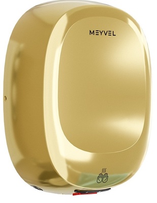 Пластиковая сушилка для рук MEYVEL MH12-1000P2 (Gold)