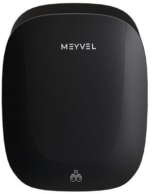 Пластиковая сушилка для рук MEYVEL MH13-1000P2 (Black) фото #10