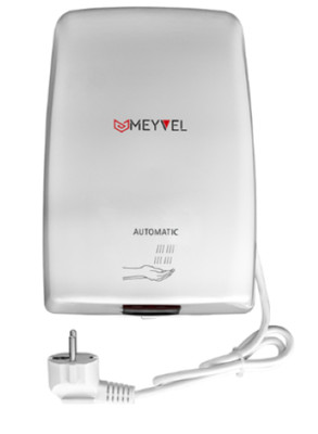 Пластиковая сушилка для рук MEYVEL MH5-1000P1 (White) фото #8