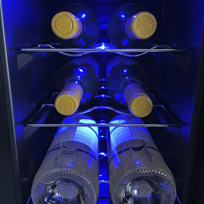 Отдельностоящий винный шкаф до 12 бутылок MEYVEL MV06-BSF1 (easy) фото #12