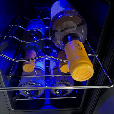 Отдельностоящий винный шкаф до 12 бутылок MEYVEL MV06-BSF1 (easy) фото #13